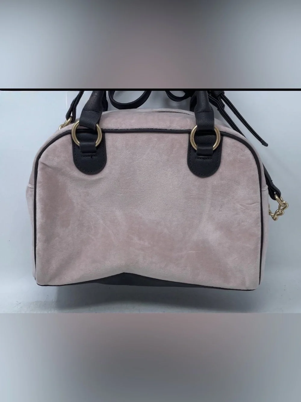 NEW WITH TAGS Juicy Couture Velour Bowler Bag